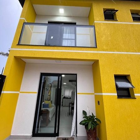 Chale Amarelo Villa Itanhaem Bagian luar foto