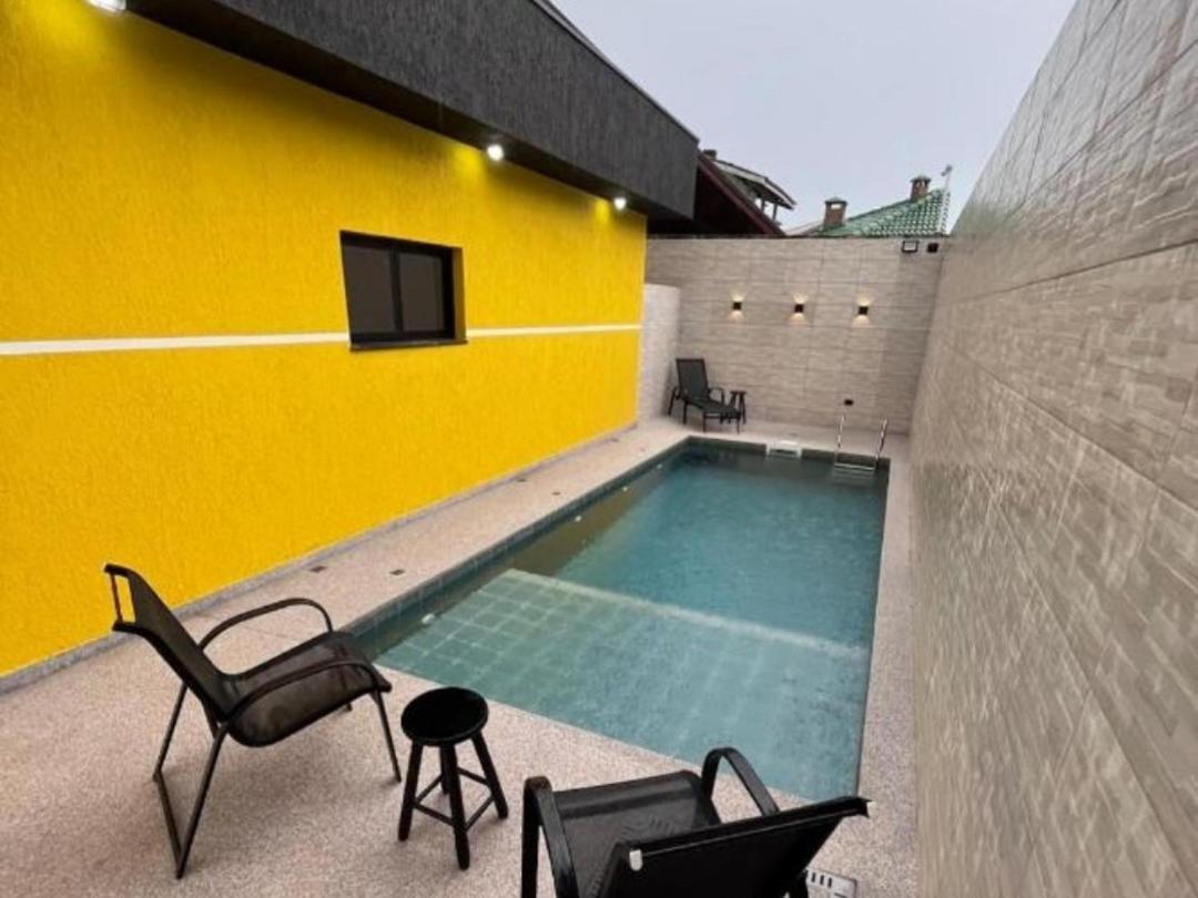 Chale Amarelo Villa Itanhaem Bagian luar foto