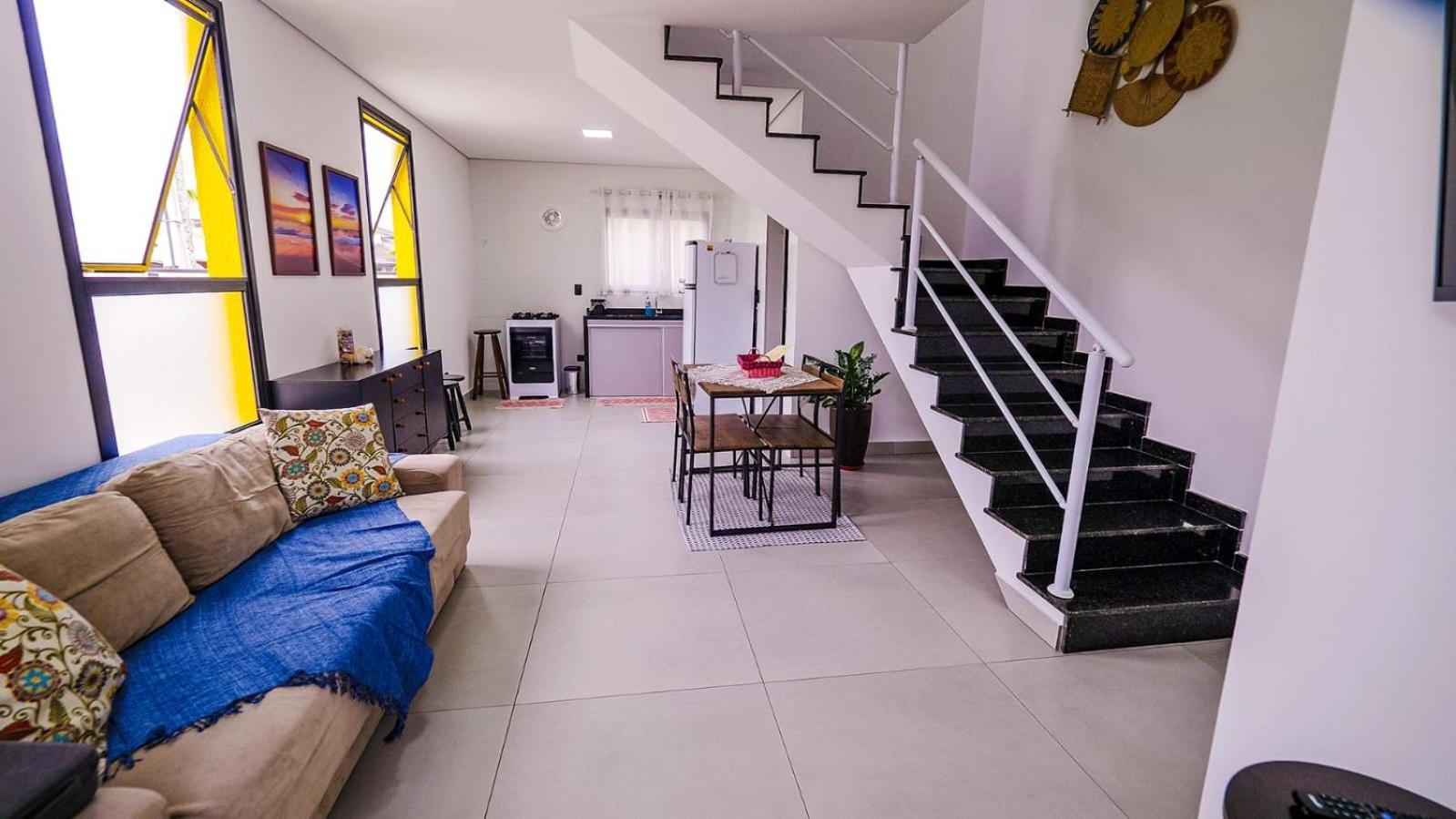 Chale Amarelo Villa Itanhaem Bagian luar foto