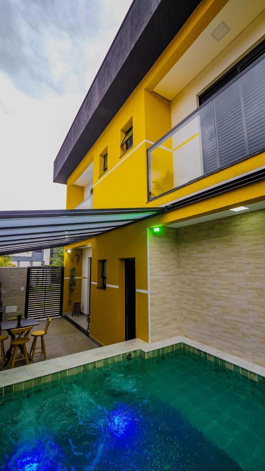 Chale Amarelo Villa Itanhaem Bagian luar foto