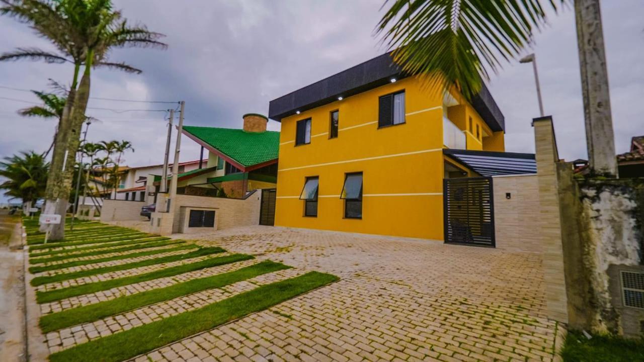 Chale Amarelo Villa Itanhaem Bagian luar foto