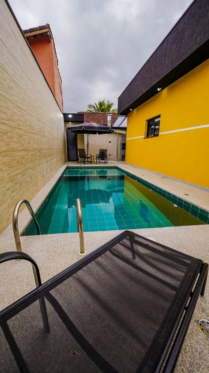 Chale Amarelo Villa Itanhaem Bagian luar foto